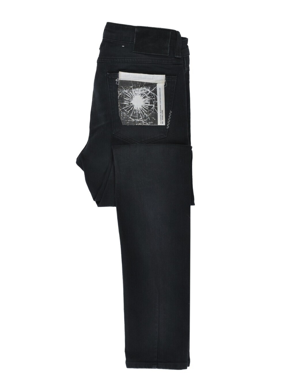 Neuw NWT Distressed Black Iggy Skinny Jeans 30 33638